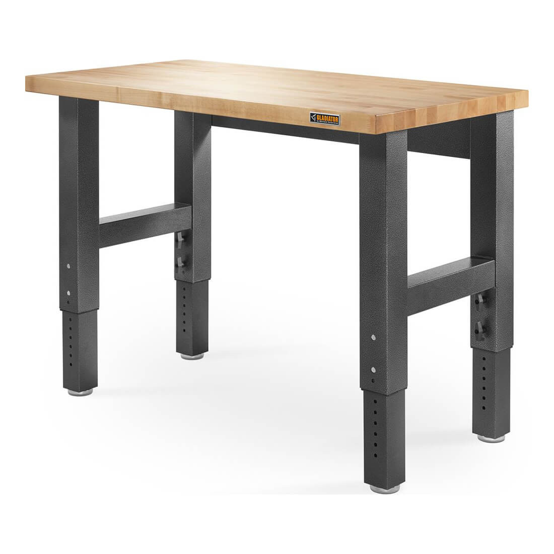Gladiator GAWB04HWEG 4-Foot Adjustable Height Hardwood Workbench