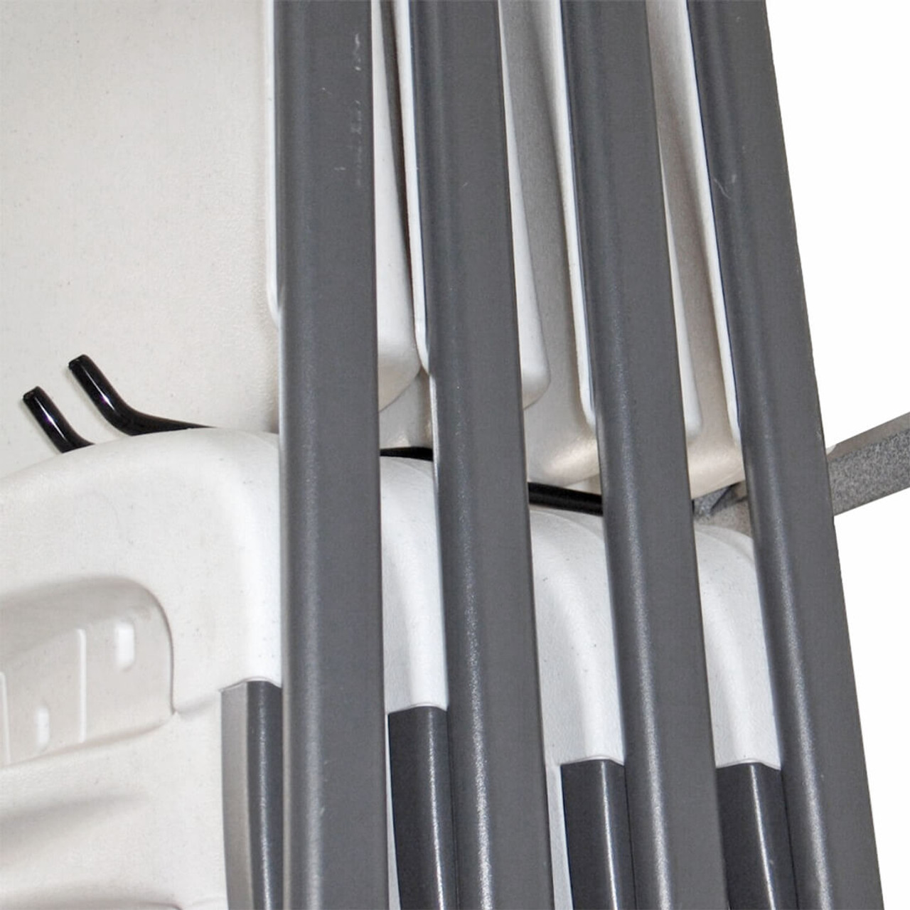 monkey bars folding chair rack