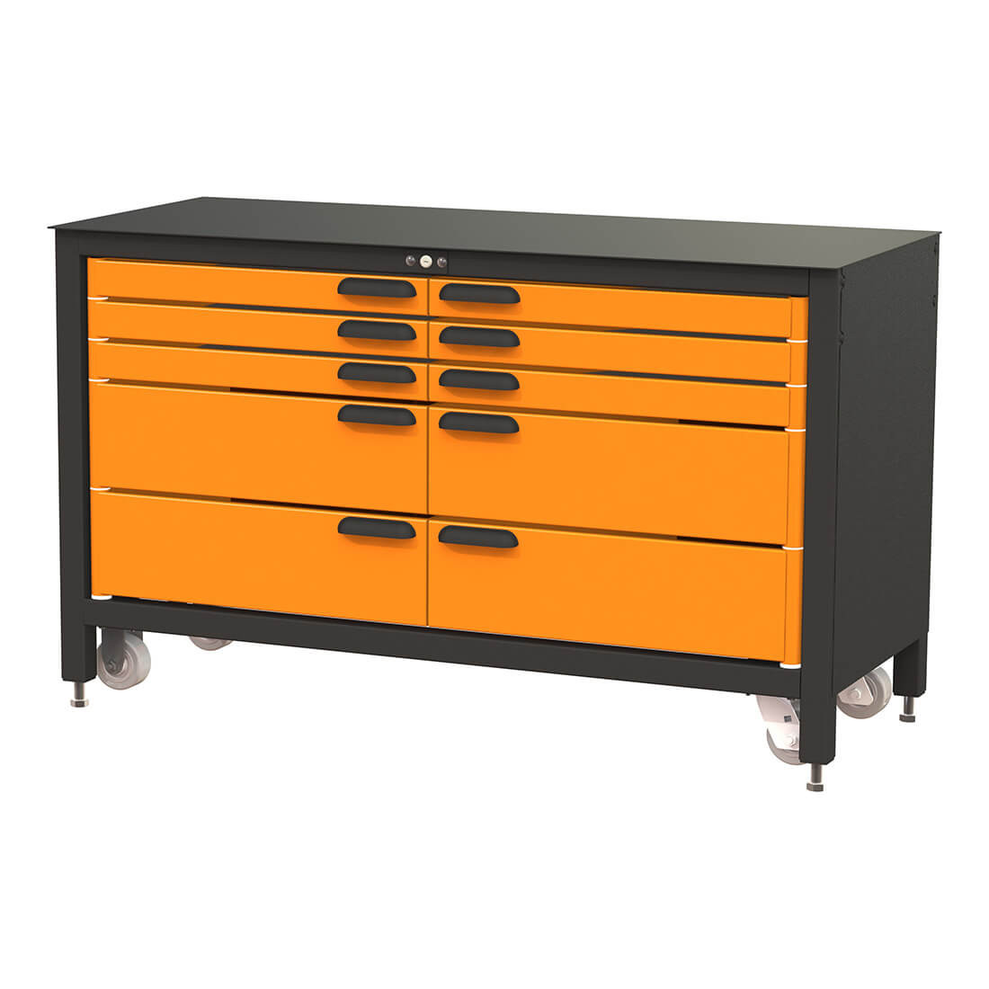 Swivel MAX603510-O 10-Drawer 60-Inch 