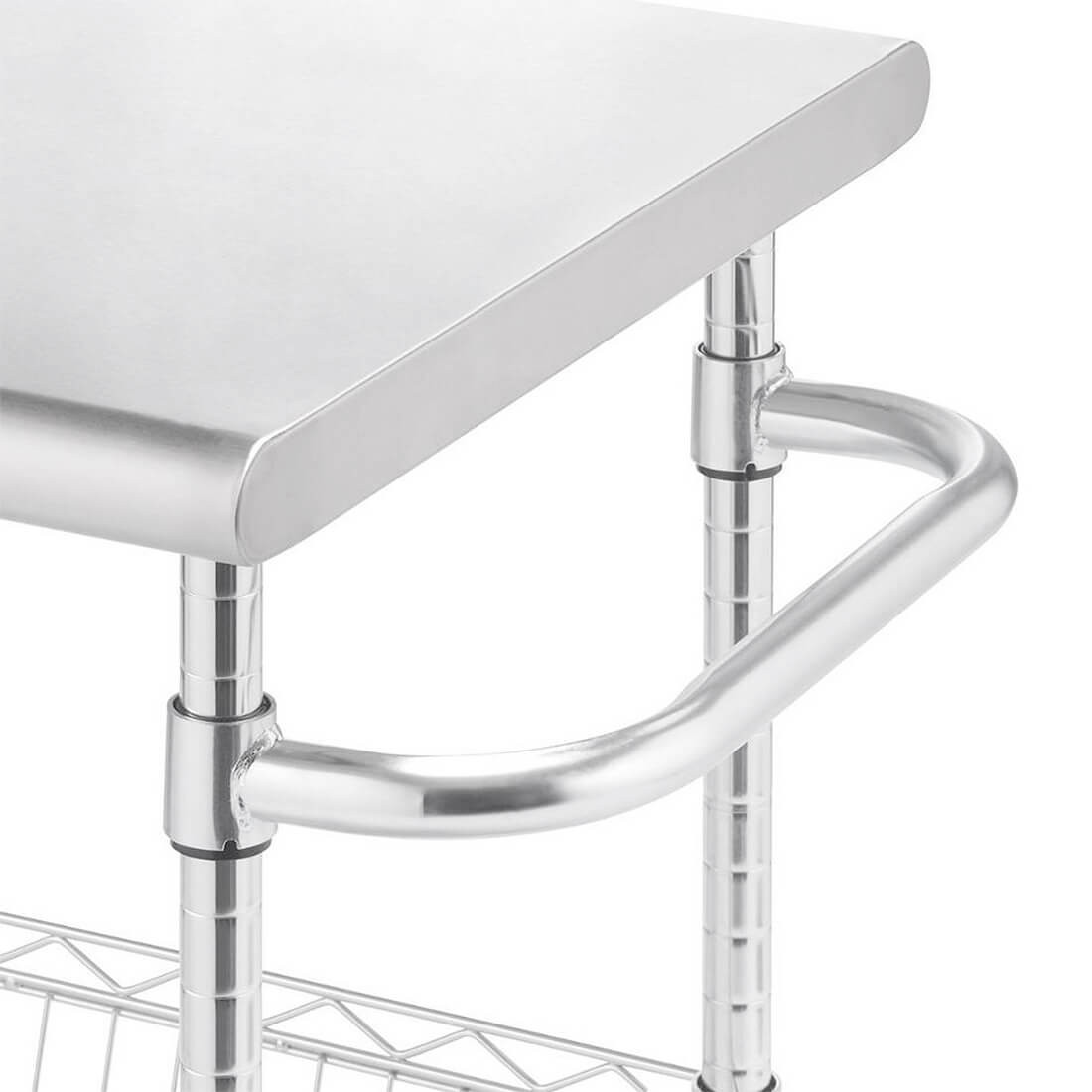 EcoStorage NSF Stainless Steel Kitchen Cart