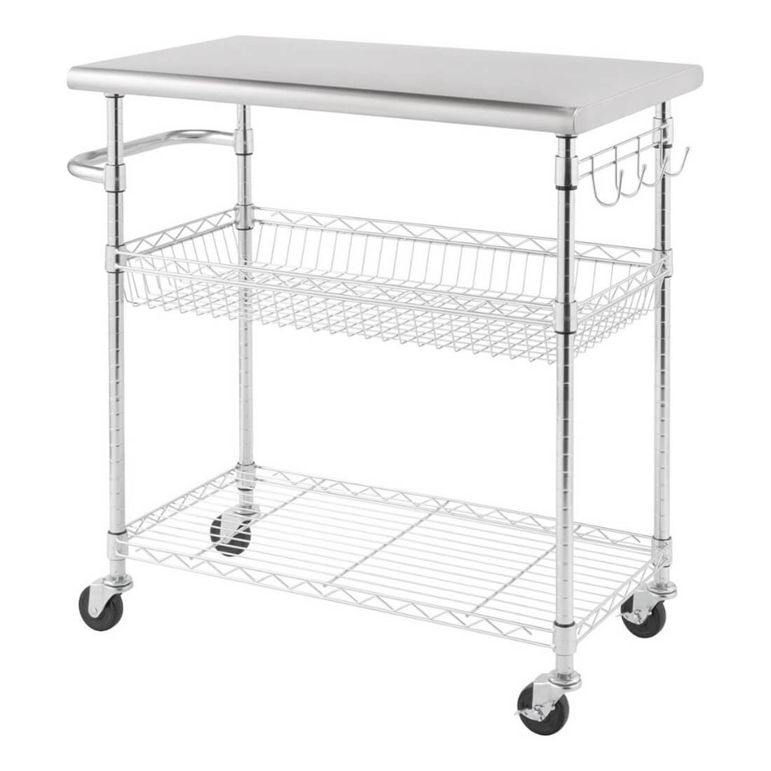 EcoStorage NSF Stainless Steel Kitchen Cart