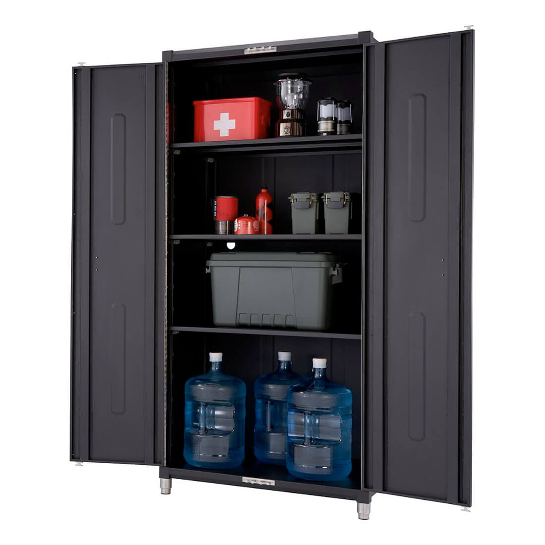 Trinity TSNPBK-0615 PRO 4-Piece Garage Cabinet Set