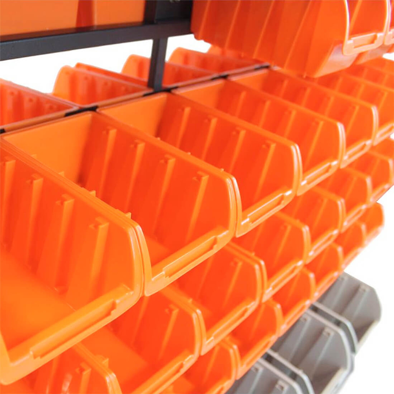 Trinity TXK-1701 Dual-Sided Rolling Bin Rack