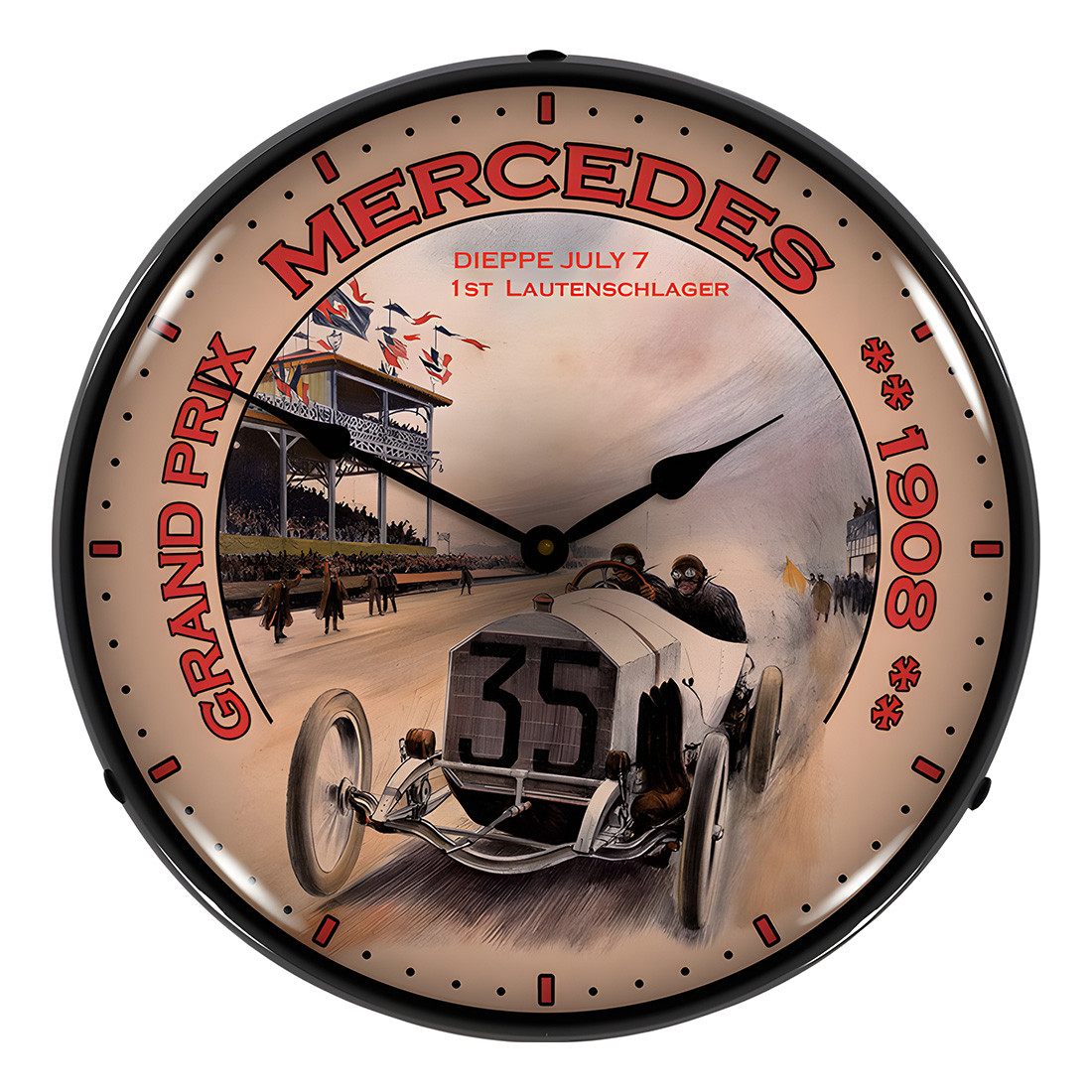 RE1008259 Grand Prix Mercedes clock - Thumbnail 3