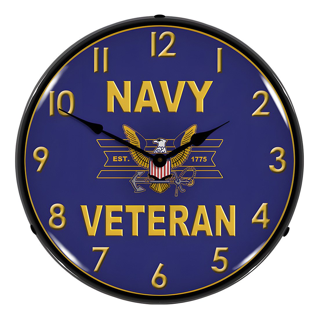 Railroad Crossing Backlit Wall Clock - Thumbnail 3