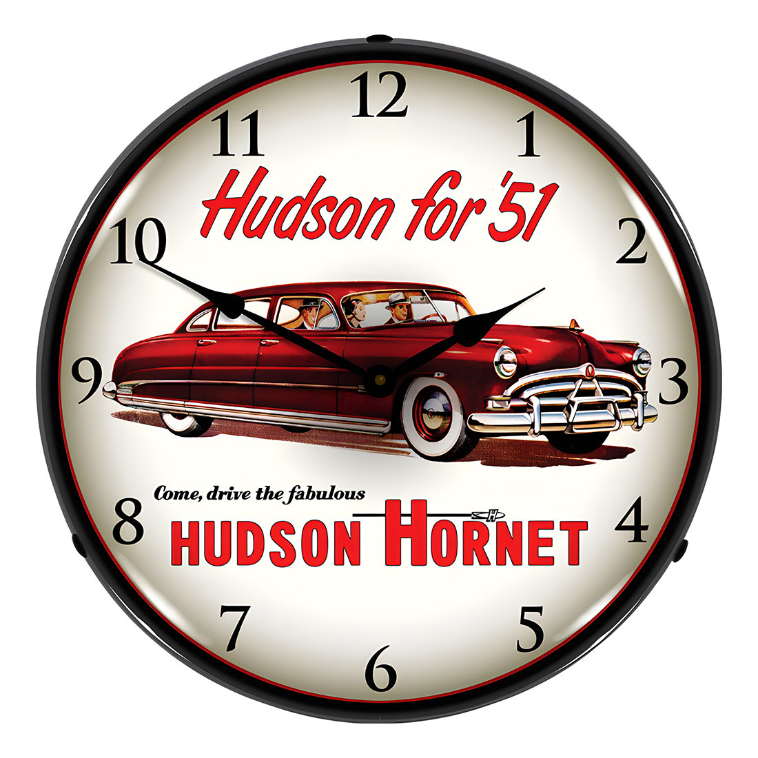 1951 Hudson Hornet Backlit Wall Clock - Thumbnail 5