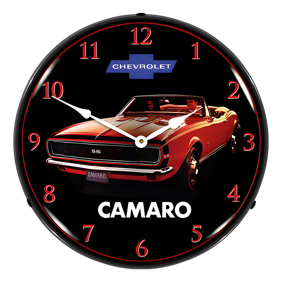 1967 Camaro Convertible Backlit Wall Clock