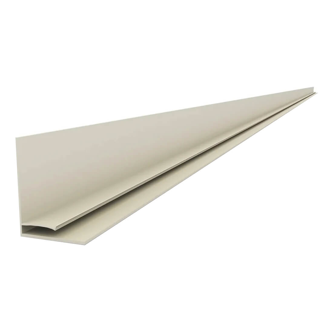 Proslat 96" PVC Slatwall L Trim - Sandstone (5-Pack)