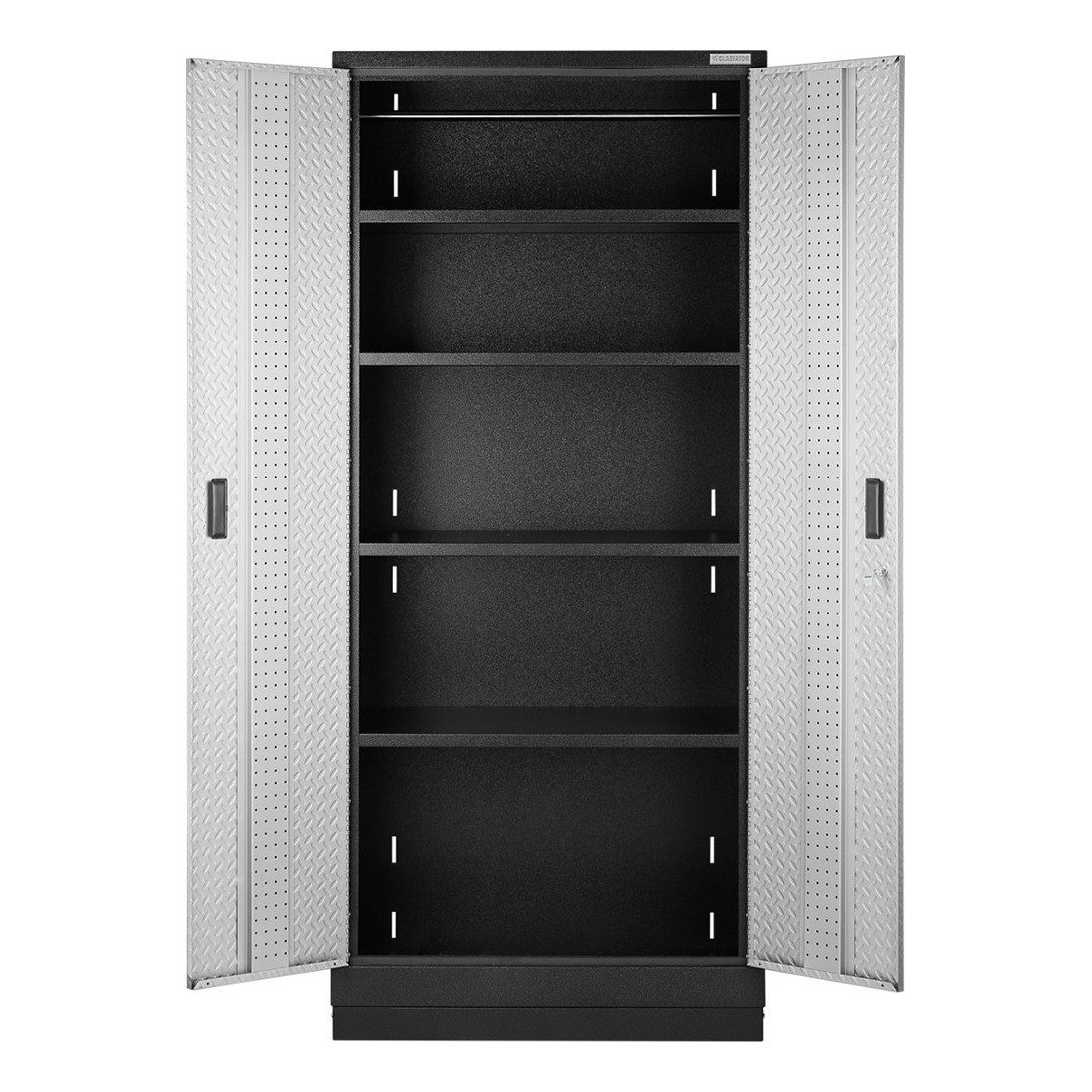 2 x Gladiator Premier Pre-Assembled 84" Tall Cabinet (Silver Tread) - Thumbnail 3