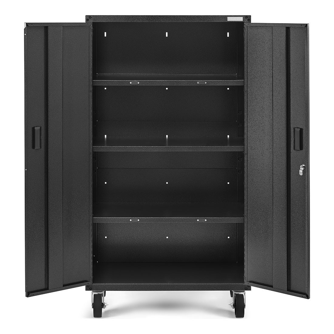 4 x Gladiator Ready-to-Assemble Mobile Storage Cabinet (Hammered Granite)