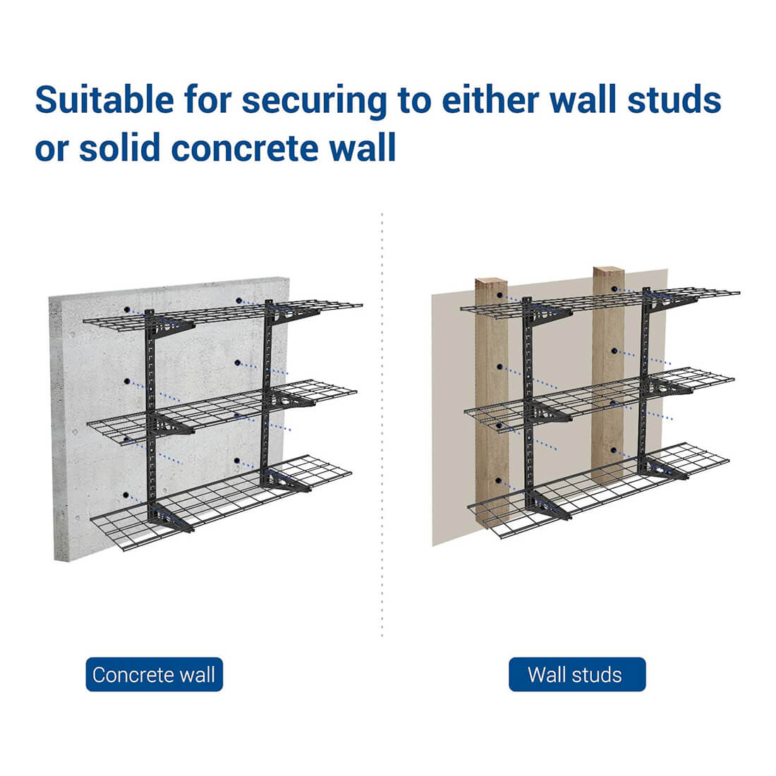 Fleximounts Wall Mounted Shelves