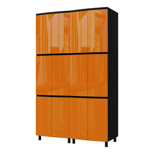 Contur 5' Traffic Orange Premium Garage Cabinet System Contur 5' Traffic Orange Premium Garage Cabinet System