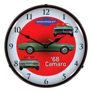 1968 RS Camaro Wall Clock