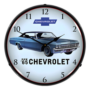 1965 Impala Backlit Wall Clock