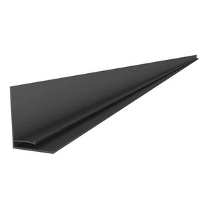 Proslat 5 x 96" PVC Slatwall L Trim (Charcoal) Proslat 5 x 96" PVC Slatwall L Trim (Charcoal)