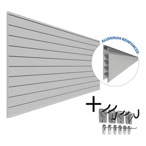 PROCORE+ Silver Gray Carbon Fiber Slatwall Mini Bundle