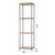 15"W x 20"D x 72"H 4-Tier Bamboo Shelving Tower (Bronze)