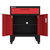 Armadillo Tough Red Multifunction Base Cabinet with Rubber Work Mat