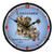 State of Louisiana Backlit Wall Clock