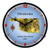 State of Oklahoma Backlit Wall Clock
