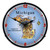 Michigan Supports the 2nd Amendment Backlit Wall Clock