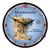 Minnesota Supports the 2nd Amendment Backlit Wall Clock