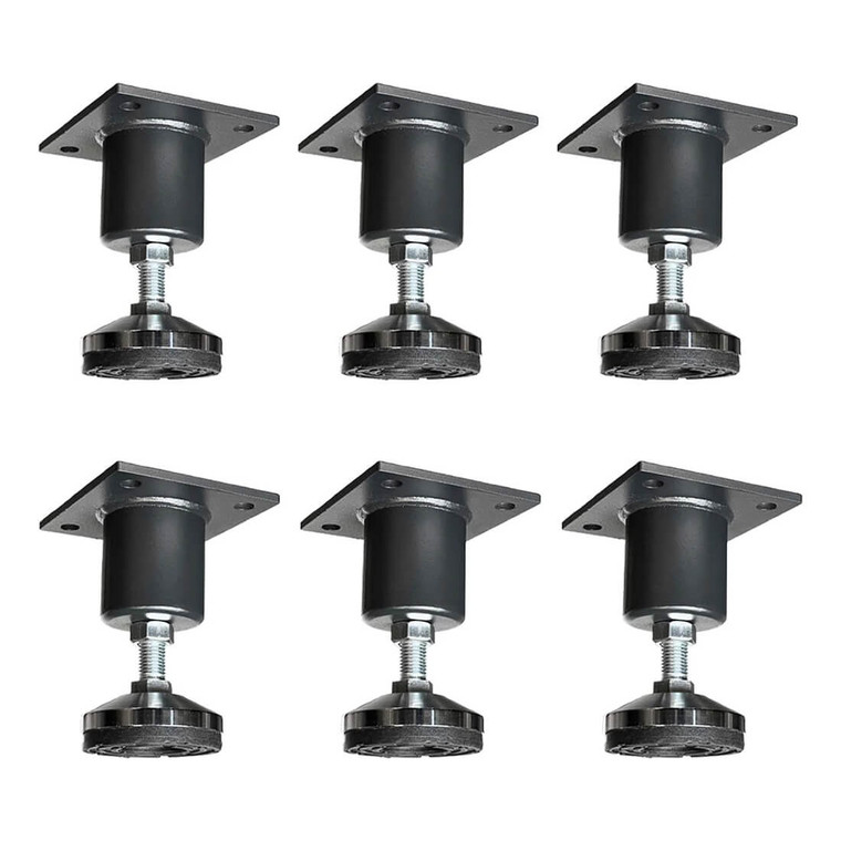 Dragonfire Tools Lower Corner Cabinet Heavy-Duty Leveling Feet (6-Pack)