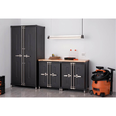 Trinity TSNPBK-0615 PRO 4-Piece Garage Cabinet Set