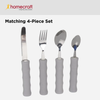 Lightweight Foam Handled Cutlery by Homecraft