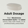 Adult Dosage of Blackmores Horseradish Garlic + C