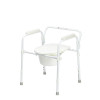 Folding Commode 115kg Weigh Capacity with Pail + Splashguard | Buy for 129.95 | SuperPharmacyPlus |
