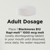 Adult Dosage of Blackmores B12 Rapi-Melt 1000mcg