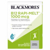 Front of Blackmores B12 Rapi-Melt 1000mcg 60 Melts