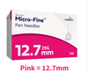 BD Micro-Fine Pen Needles 0.33mm (29G) x 12.7mm x100