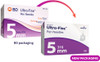 Old to New Packaging - BD Ultra-Fine Pen Needles 0.25mm (31G) x 5mm 100 pack