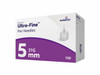 New Packaging - BD Ultra-Fine Pen Needles 0.25mm (31G) x 5mm 100 pack (RIGHT)