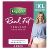 Depend Real Fit Underwear 8 Pack