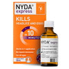 Brauer NYDA Express Head Lice Treatment 50ml - front view with bottle