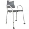SHOWER STOOL BACKREST PU PADDE Afinity SuperPharmacyPlus