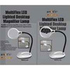 Arnotts Multiflex LED Lighted Desktop Magnifier Lamp Arnotts SuperPharmacyPlus