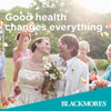 Blackmores Advertisement featuring a joyful Wedding celebration