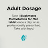 Adult Dosage of Blackmores Multivitamins for Men