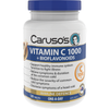 Carusos Vitamin C 1000 plus Bioflavonoids 120 Tablets Carusos SuperPharmacyPlus