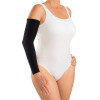 Woman wearing Mediven Harmony CG Armsleeve with Topband Black