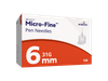 New Packaging - BD Micro-Fine Pen Needles 0.25mm (31G) x6mm 100 pack (LEFT)