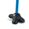 Hugo Offest Cane with Quadpod - Aquamarine SuperPharmacyPlus