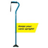 Hugo Offset Cane with Quadpod - Aquamarine  by  available at SuperPharmacy Plus