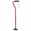 Hugo Offset Cane with Quadpod - Burgundy  by  available at SuperPharmacy Plus