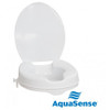 Aquasense Raised Toilet Seat with Lid 5cm  by PQUIP available at SuperPharmacy Plus