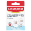Elastoplast Sensitive Transparent Hypoallergenic Spot | 24 Pack | 76334